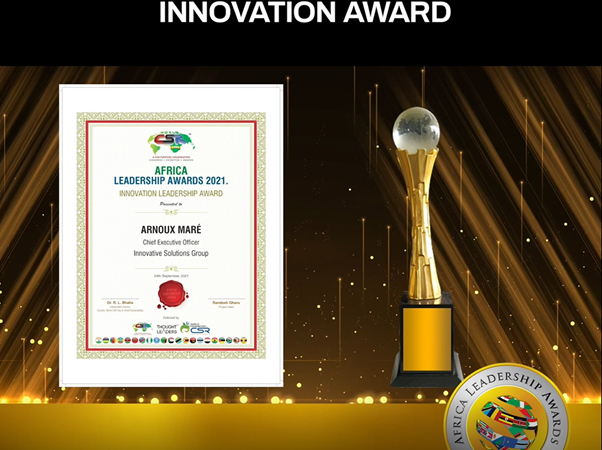 Innovative Solutions Group bags prestigious Innovation Award